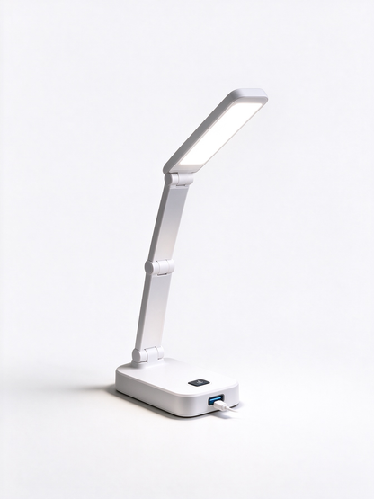 Foldable LED Desk Lamp with USB Port