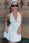 sexy-polka-dot-halter-open-back-lace-up-cinched-mini-dress