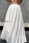 ballet-gentle-white-low-waist-a-line-maxi-skirt