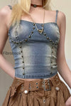 rhinestone-denim-cami-tie-back-cami-top