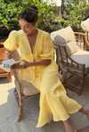 solid-casual-v-neck-ruffle-short-sleeve-skirt-set