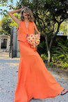 cotton-linen-vest-swing-skirt-set