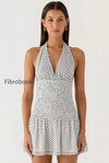 sexy-polka-dot-halter-open-back-lace-up-cinched-mini-dress